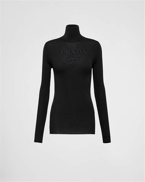 cardigan prada femme|prada turtleneck sweater.